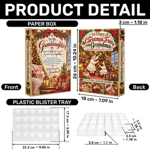 24 Days Of Christmas Fun With Grandma - Personalized Christmas Advent Calendar 37118731-f399-46ff-a1aa-2cf4b6f48807-w5_2c634224-68c9-4455-8fe4-0454ed72c373.jpg