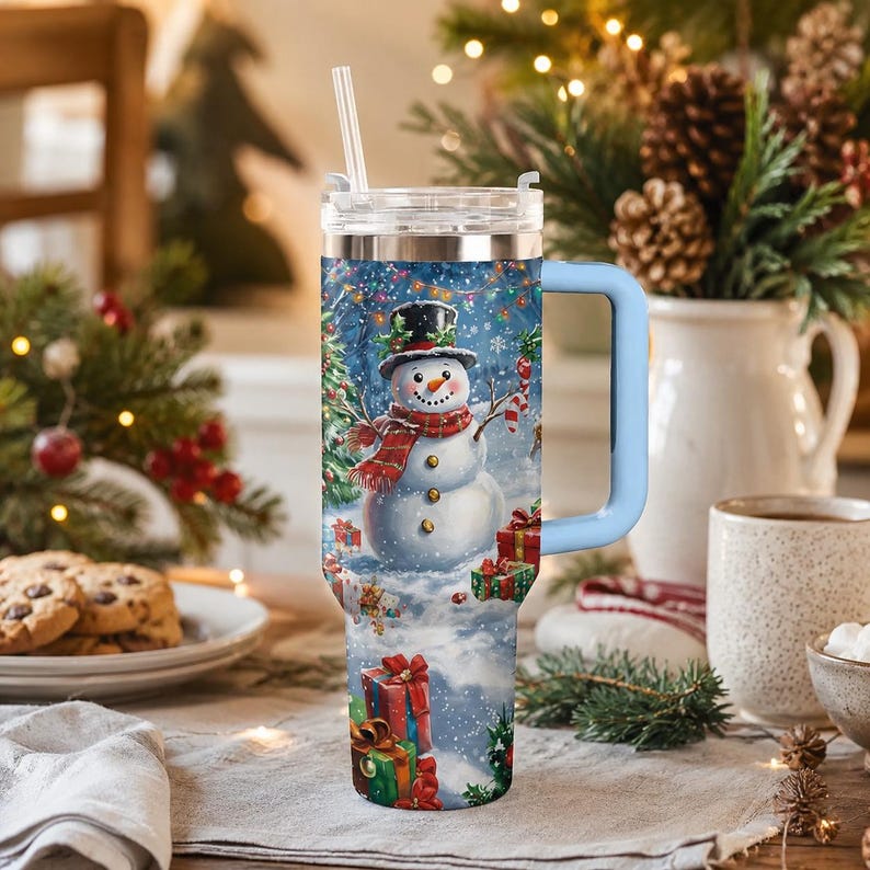Christmas Snowman Tumbler with Handle,40oz Stainless Steel Travel Cup, Holiday Insulated Coffee Mug, Winter Gift 371aec50-2952-4249-b20e-0d1e4aa160f4-c2.jpg