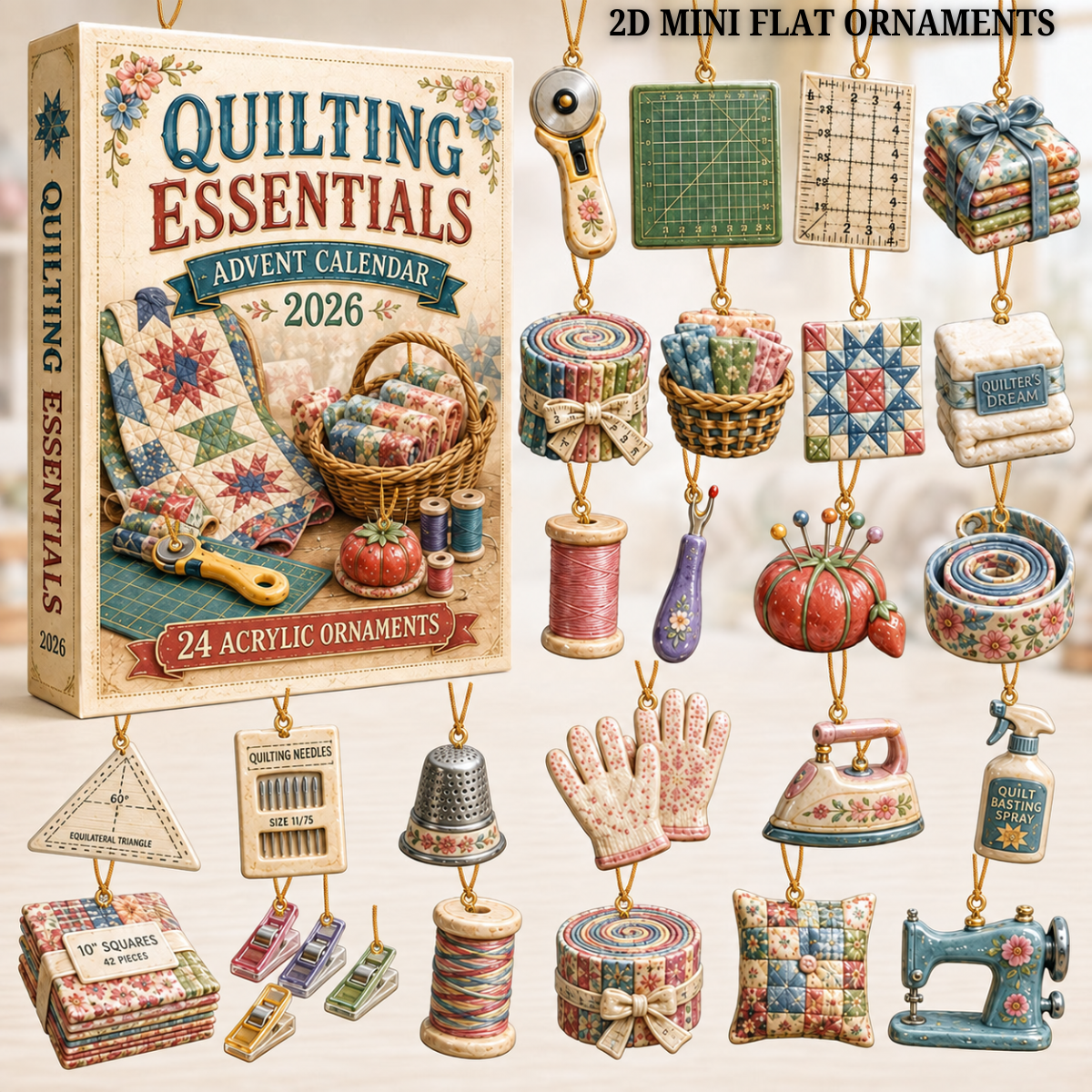 Quilting Essentials Advent Calendar 2026 - 24-Day Festive Countdown, Acrylic Charms Blind Box - Gift For Quilting Lovers 37391554-f35e-4d45-84ac-84f9285ef876-QUILTING-TEXT.png