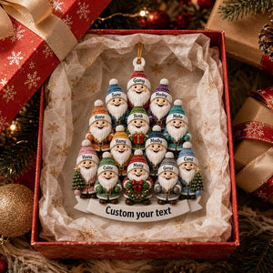 Personalized Gnome Family Ornament, Custom Faas Acrylic Keepsake Ornament, Family Reunion, Grandkids, Grandchildren Namesmily 3D Christm 3763d38f-83ed-4a7e-bb07-760a9fa5b3f4-F-1-.jpg