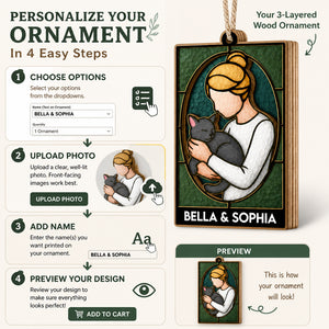 Art Nouveau Stained Glass Cat Mom - Personalized Names Ornament - Personalized 3-Layered Wood Ornament 3765fc3a-bf92-4ef5-a871-9313d28bfbf5.jpg