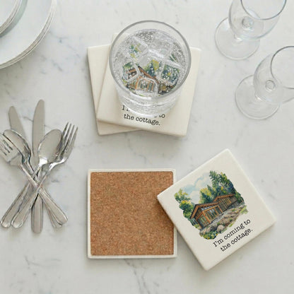 I’m Coming to the Cottage Ceramic Coasters, Hockey Romance Gift 376a59e0-ee43-4d78-8745-2298ec13f84e-5.jpg