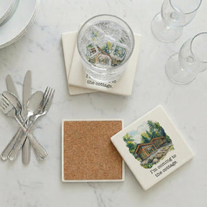 I’m Coming to the Cottage Ceramic Coasters, Hockey Romance Gift 376a59e0-ee43-4d78-8745-2298ec13f84e-5.jpg