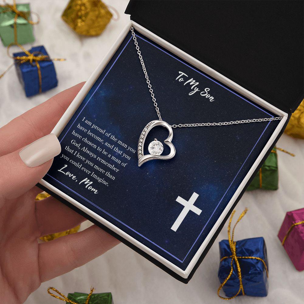 T My Son I Am Proud Of You, Necklace With Message Card, Sentimental Gift For Son, Love From Mom. 379.jpg