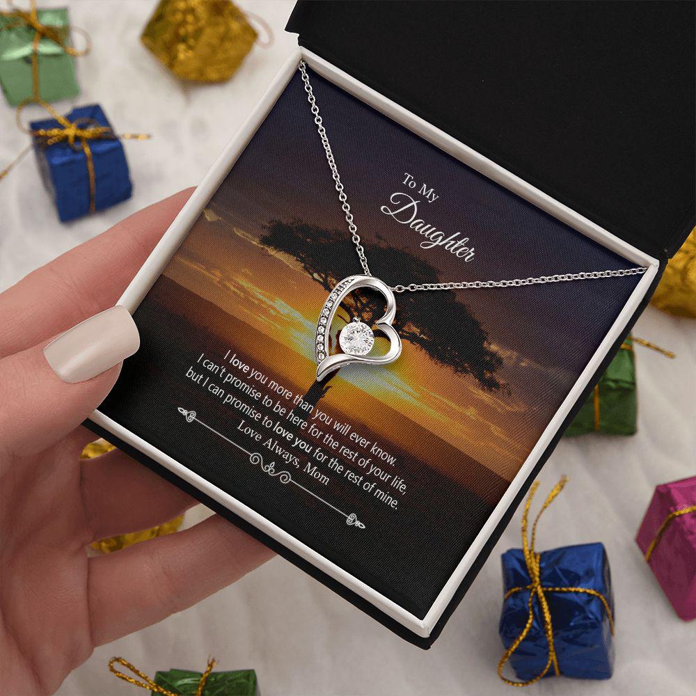 But I Can Promise To Love You Necklace With Message Card, Gift For Daughter, Meaningful Gift, From Mom To Daughter 37.jpg