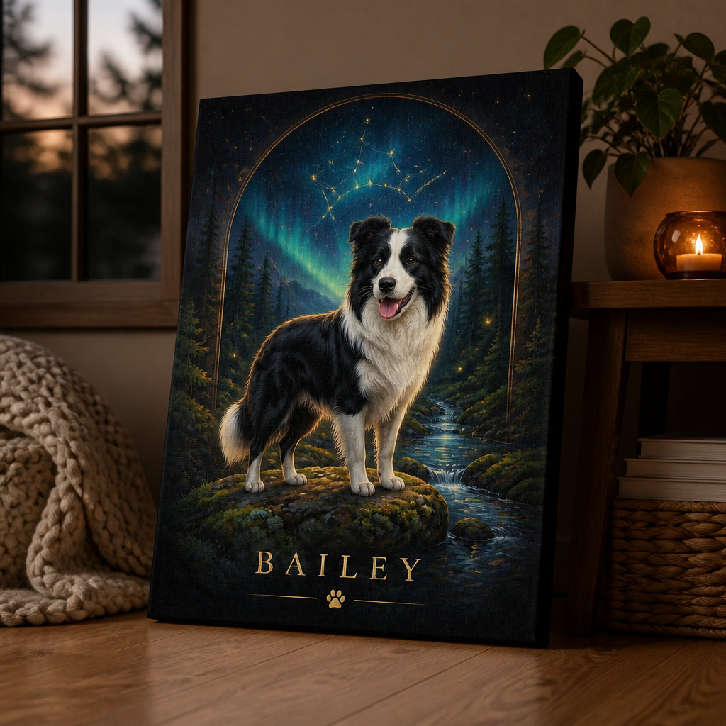 Enchanted Night Pet Portrait Canvas - Personalized Canvas 37a0a15d-2008-4149-83f6-04809fb295a3.jpg