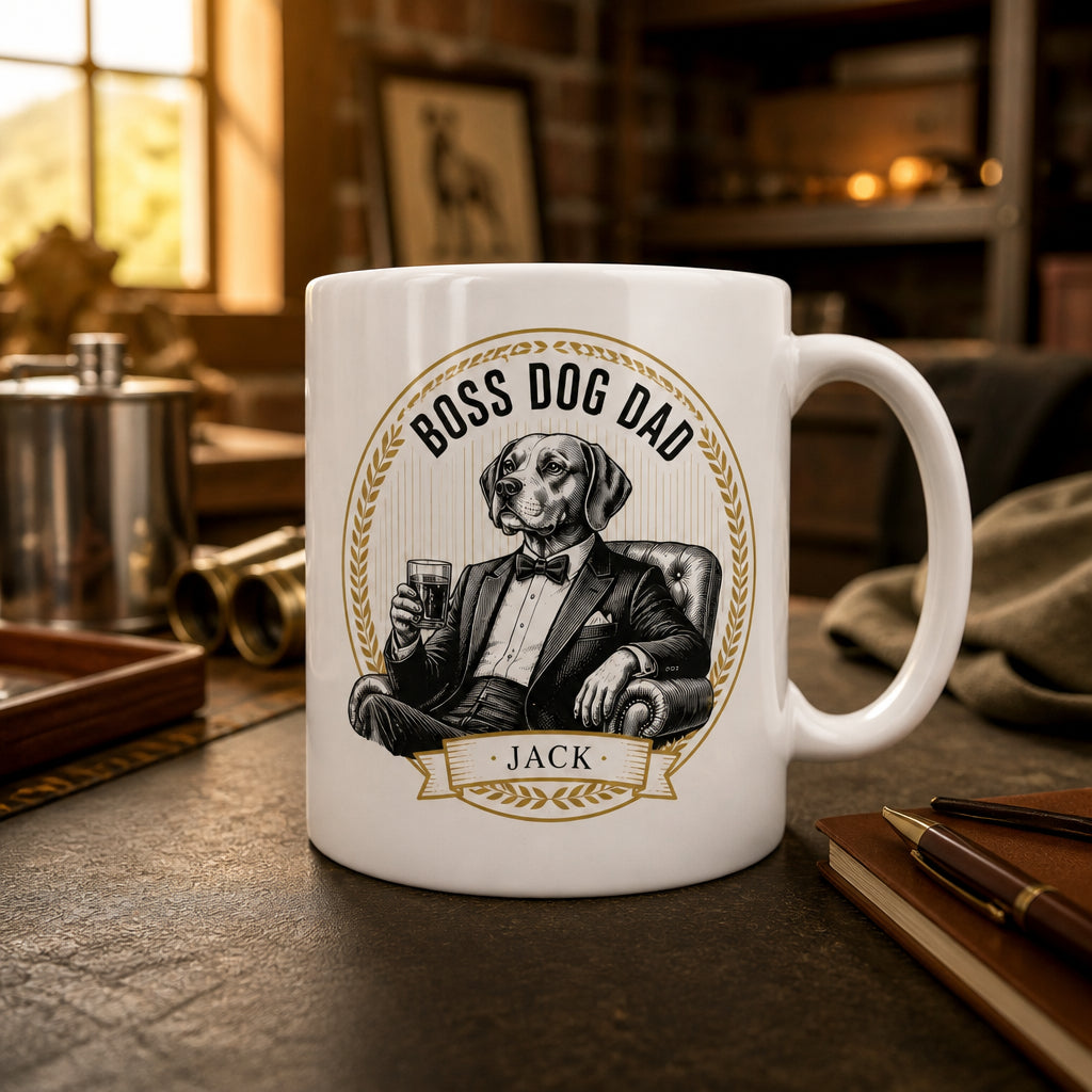 Boss Dog Dad Personalized Mug - Personalized Mug 37c06e9d-3b0b-4148-95c7-aa217ffd2bd9.jpg