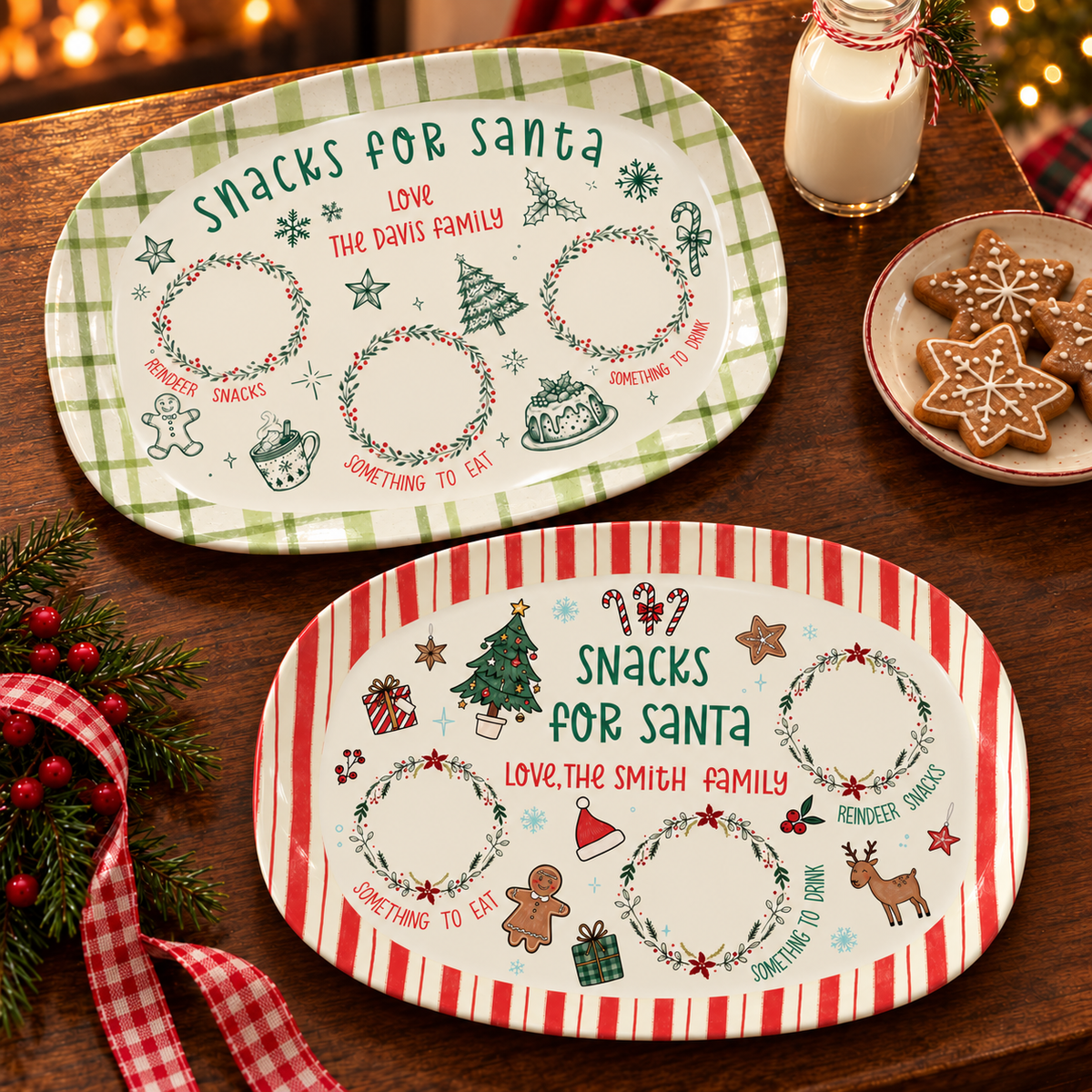 Personalized Cookies for Santa Plate, Custom Family Christmas Eve Platter, Holiday Tradition Keepsake & Christmas Gift 37ce03a8-52b9-48d4-9200-1a557adee94d-Hai-a-b-nh-Gi-ng-sinh.png
