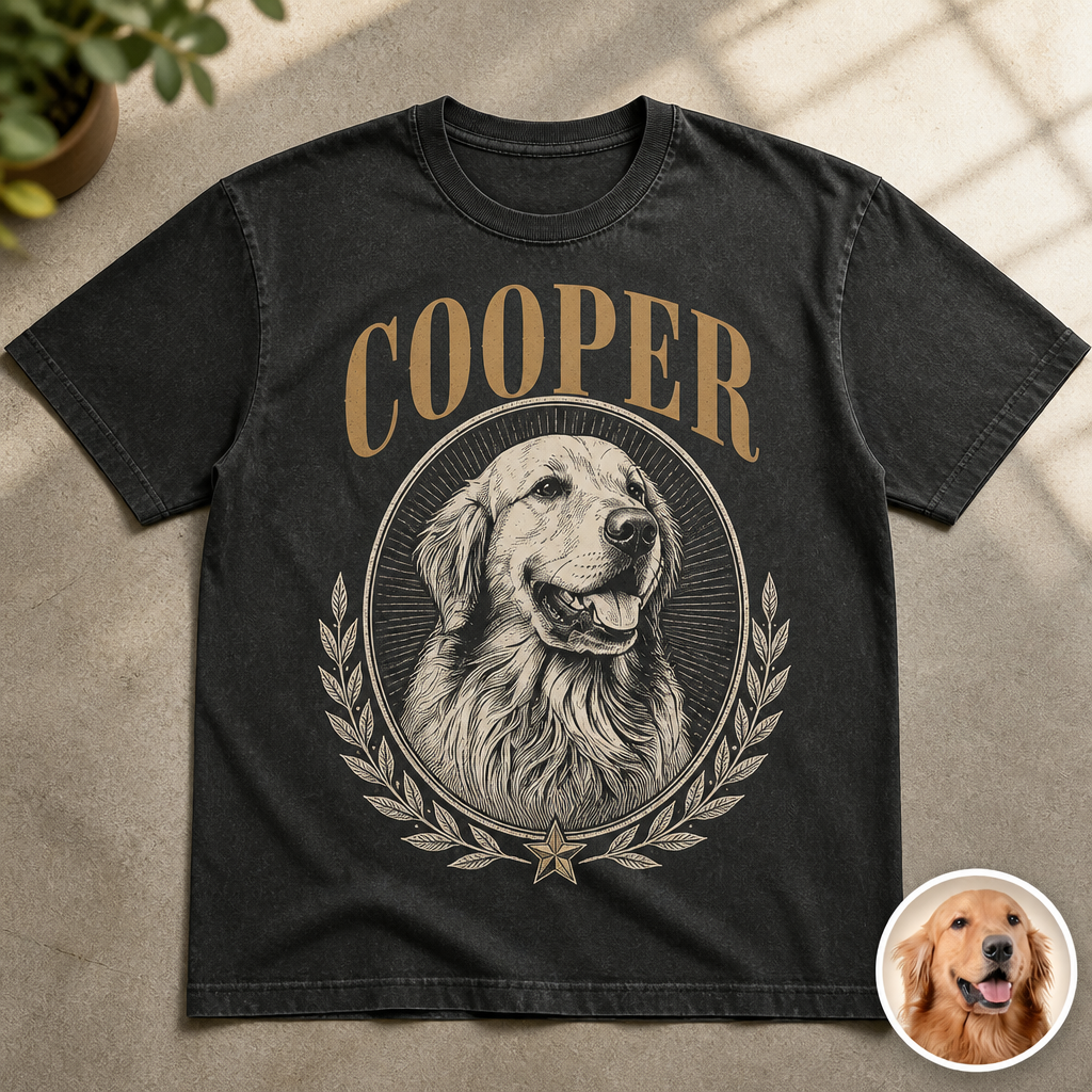 Custom Pet Etched Crest Name Tee - Personalized T-shirt 37d5750d-f596-4a40-b1c8-20b9b124ec52.png