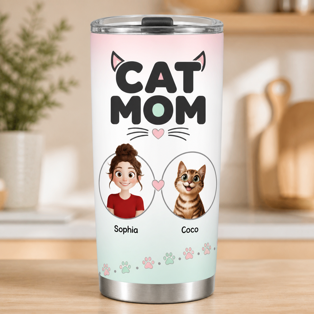 Cat Mom Personalized Photo Portrait Tumbler - Personalized Tumbler 37f0a92a-0475-4307-b139-688aaa95bd08.png