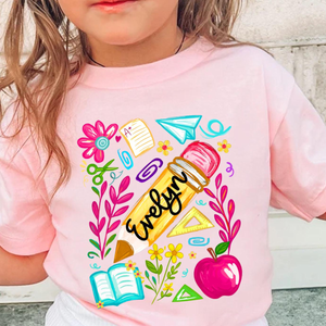 Custom Name Boys Girls School Shirt, Personalized Back To School Kids Toddler, Pre-K Elementary Shirt, Preppy First Day Of School Shirt 382991c2-0599-4849-8d08-c95803ae175c-4.png