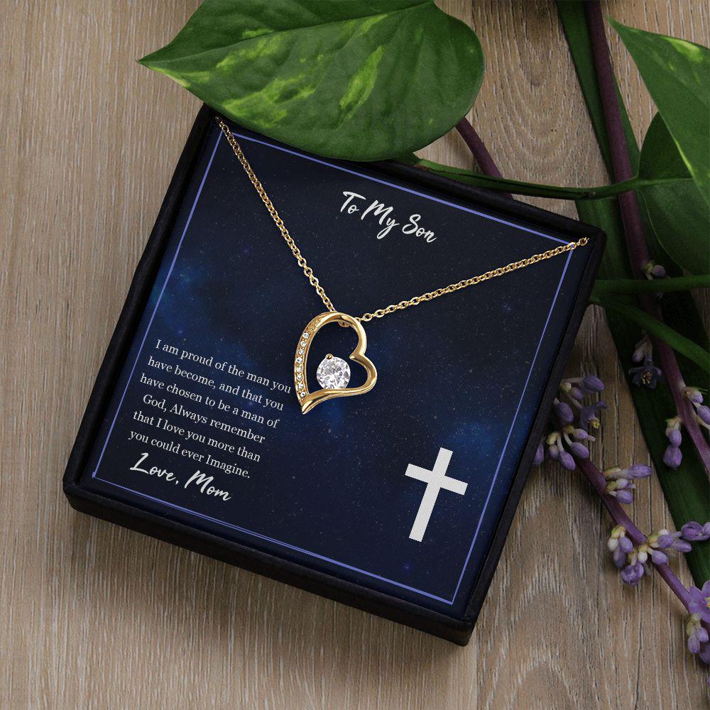 T My Son I Am Proud Of You, Necklace With Message Card, Sentimental Gift For Son, Love From Mom. 382.jpg