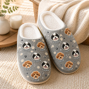 Custom Pet Face + Name Cozy Slippers – Paw Print Repeat - Personalized Fleece Slipper 38300fcb-cbfd-4e1f-affc-4dd6586a45c4.jpg