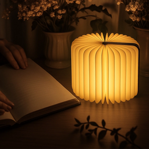Personalized Folding Book Lamp with Custom Bookstore Cover, LED Book Light Night Light, Gift for Book Lovers Readers, Bookish Home Decor 383329fb-cf38-4c63-b42f-3c877017bea9-5.png