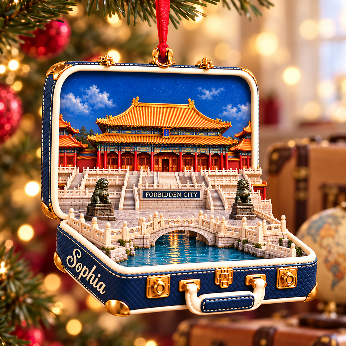 Personalized Forbidden City 3D Suitcase Christmas Ornament – Beijing Travel Souvenir & Gift for China Lovers 3850287b-fcfa-4c94-a1c8-ebb5efe43ff9-Sophia-s-Forbidden-City-Suitcase-Ornament-1.png