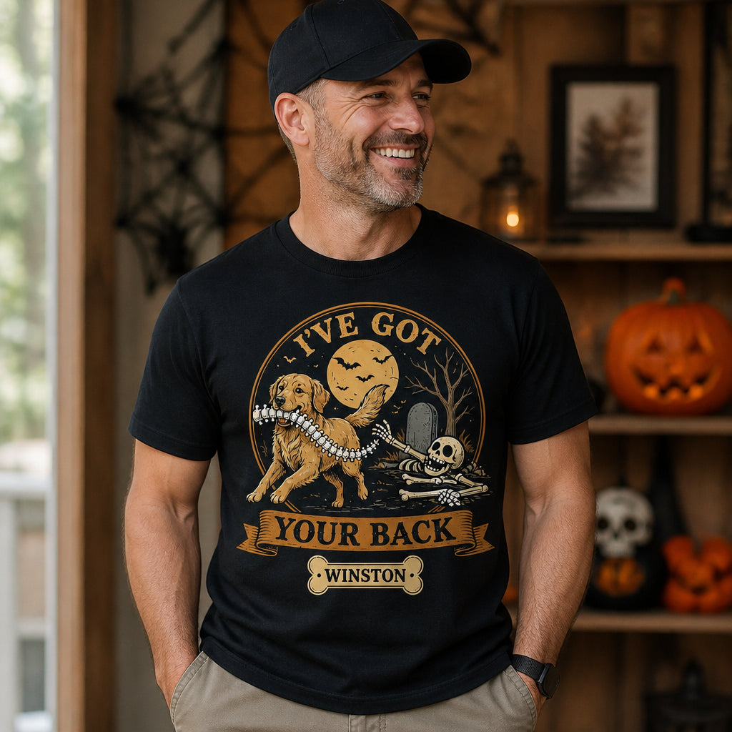 I've Got Your Back Dog Halloween Tee – Pet Name - Personalized T-shirt 38752b37-4382-4e07-a2a4-bf1038441584.jpg