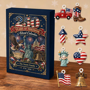 Personalized 250th Freedom Patriotic Christmas Advent Calendar, 24 Acrylic Charms America Countdown Box Gift 389c6202-c317-4521-b4d9-fca95f326cb5-il_1588xN.8519943116_4ba4.jpg