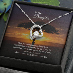 But I Can Promise To Love You Necklace With Message Card, Gift For Daughter, Meaningful Gift, From Mom To Daughter 38.jpg