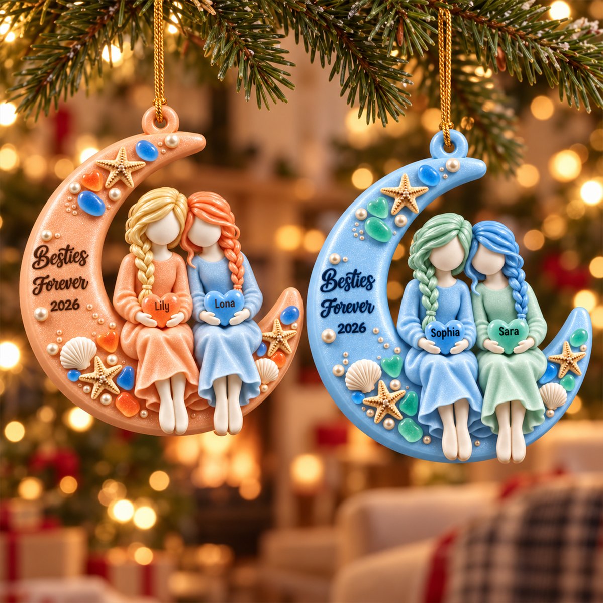 Besties Forever Acrylic Ornament - Personalised Gifts for Friends 38a9d444-49bf-43d6-bbe3-b67a0e96db2d-1-10-.png