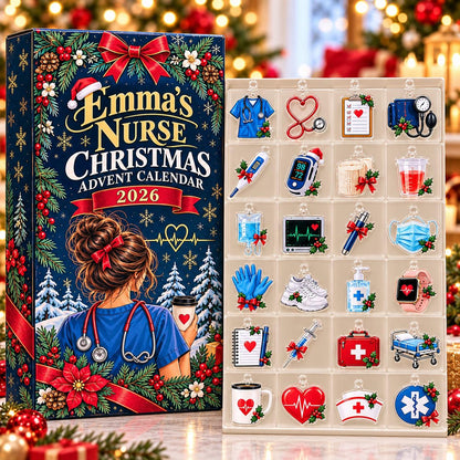 Registered Nurse Advent Calendar, 24 Acrylic Hanging Ornaments, Profession Christmas Countdown, Keepsake Gift, Registered Nurse Christmas 38afd456-141b-4f74-a185-d1ef9faae187-il_1588xN.8643060763_7nh3.jpg