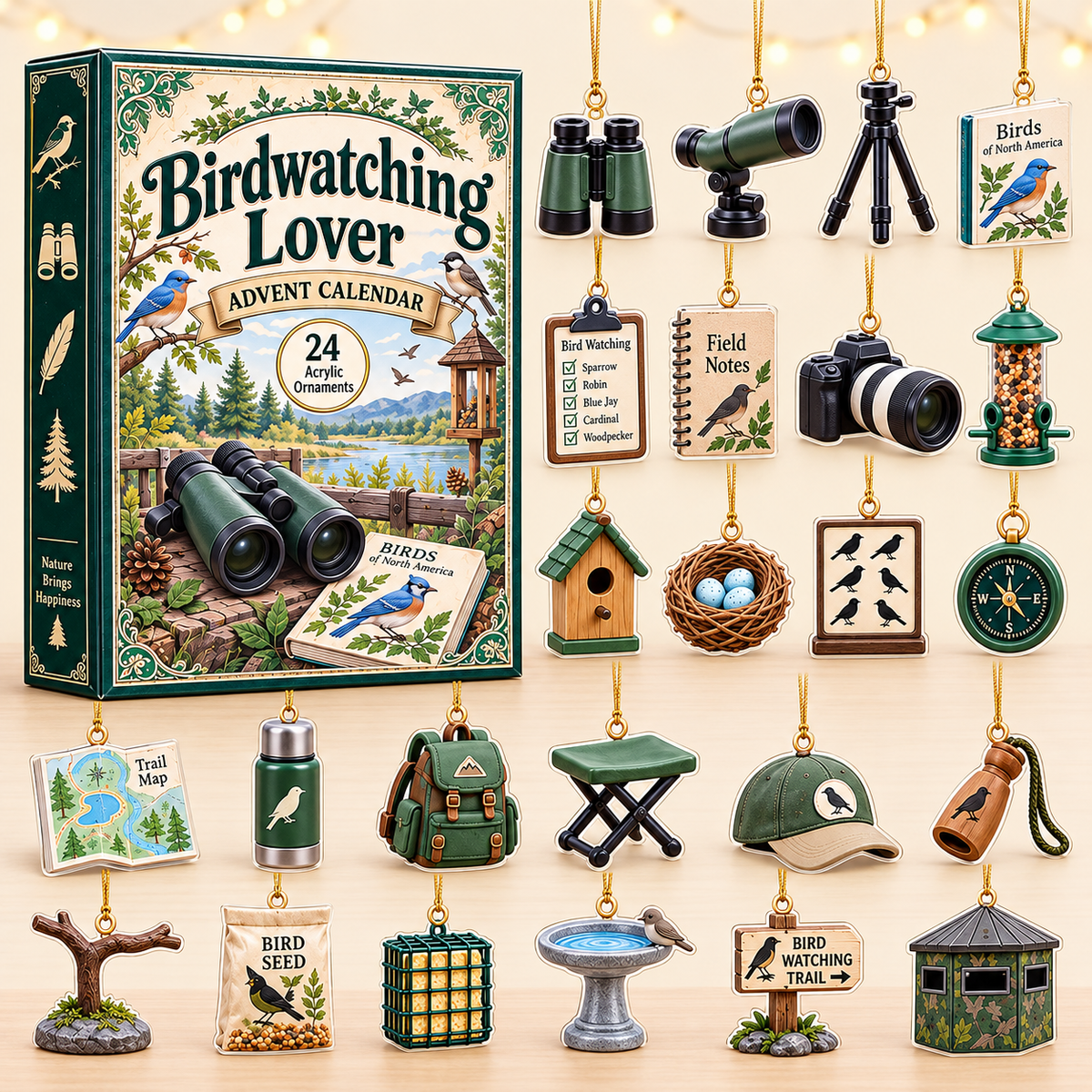 Birdwatching Lover Advent Calendar 2026 - 24-Day Festive Countdown, Acrylic Charms Blind Box - Gift For Outdoor Hobby Lovers 38c7ccc5-6534-46be-aa3a-5edeb43b87b3-bird-watching-box-charms.png