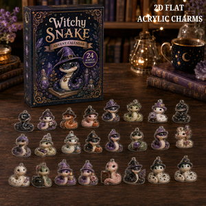Witchy Snake Advent Calendar 2026 - 24-Day Festive Countdown, Acrylic Charms Blind Box - Gift For Snake Lovers 38e2c0ab-be41-447c-b675-80711cf1c097-TEXT-.png