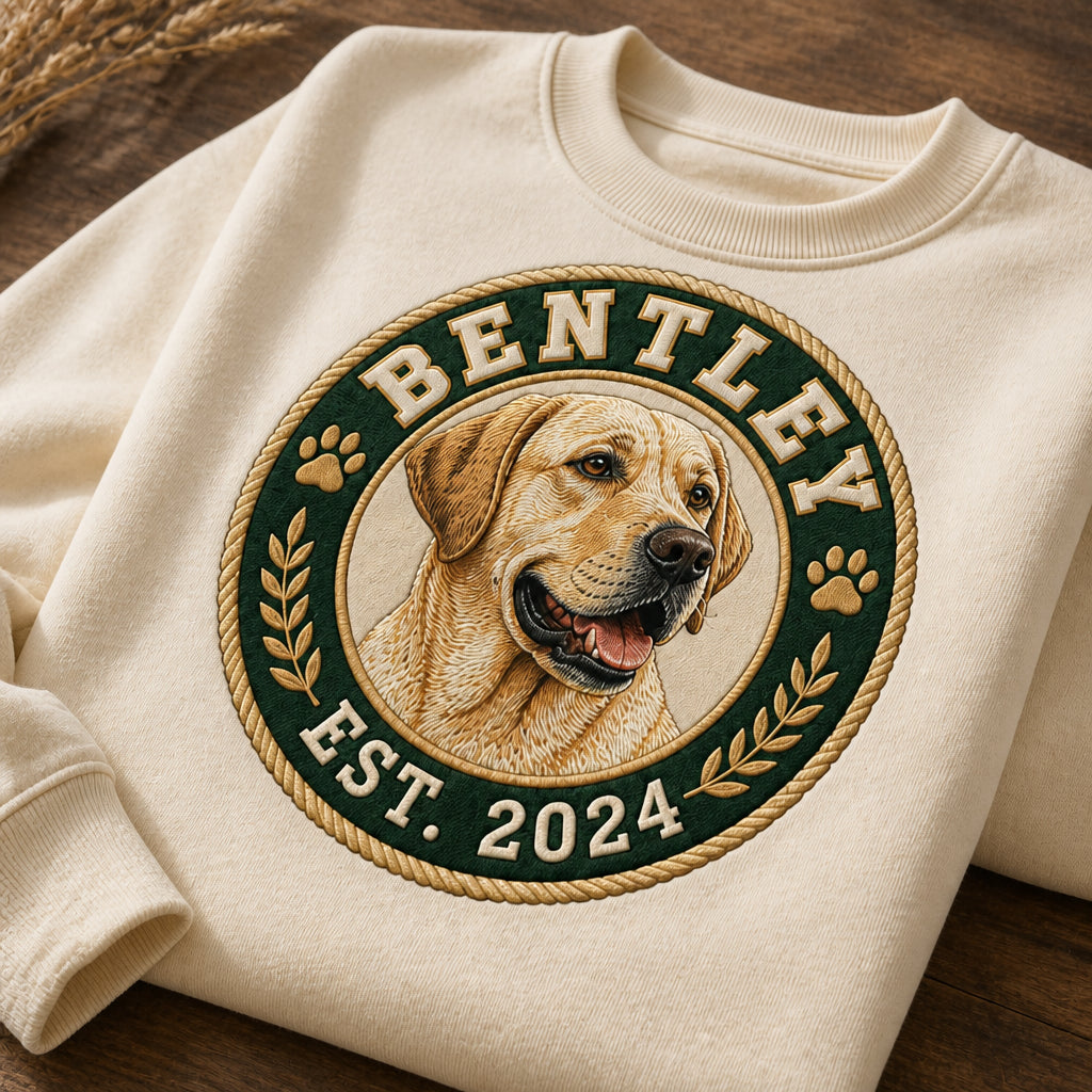 Custom Pet Portrait Collegiate Seal Sweatshirt - Personalized Sweatshirt 38f46eff-b8eb-4598-ab8b-a3e01b5eaa3a.jpg