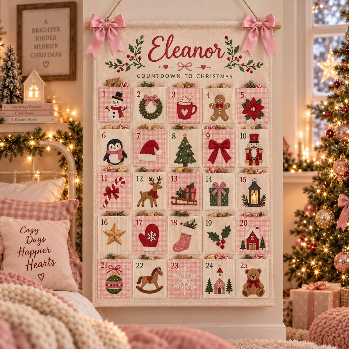 Personalized Fabric Advent Calendar, 25-Pocket Fabric Countdown Organizer, Kids Advent Calendar, Reusable Wall Hanging, Christmas Decor 3929e5f7-28b3-4d90-82d4-a3c877292373-il_1588xN.8602532651_ms4n.jpg