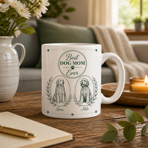 Best Dog Mom Ever — Botanical Cameo Pet Portrait Mug - Personalized Mug 393ad8e4-cd39-42e5-98d7-183bc12ead40.jpg