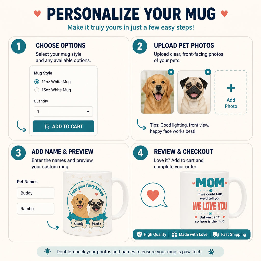 From Your Furry Babies — Mom We Love You Personalized Dog Names Mug - Personalized Mug 393b7ff0-4570-4ace-a1d6-0fb08c10a380.jpg