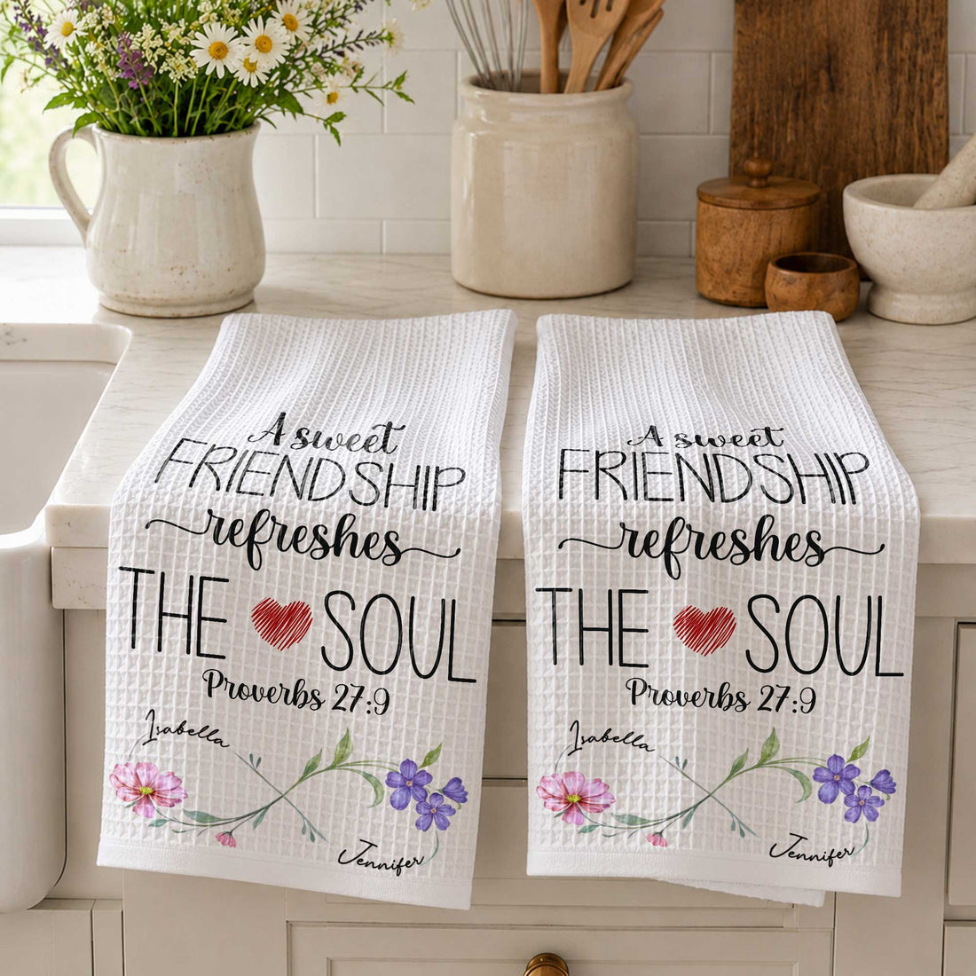 A Sweet Friendship Refreshes The Soul Kitchen Towel, Gift For Besties 3948ba4c-87a6-4457-90ae-984552019fb6-banner-3.jpg