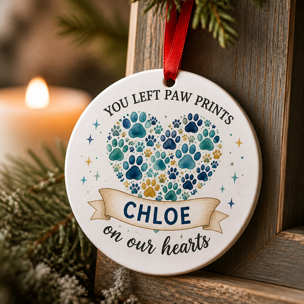 Pet Memorial Paw Prints Ornament - Personalized Name - Personalized Ornament 394ced6a-dc90-49ea-8d59-479af27bf044.jpg