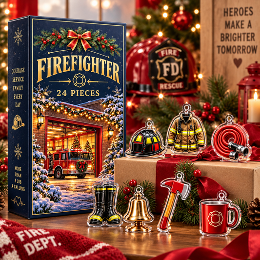 Firefighter Advent Calendar, 24 Acrylic Hanging Ornaments, Profession Christmas Countdown, Career Keepsake Gift 39677b61-dd45-4a93-945f-c7fbf6970b67-3d8d8354-2992-4ce7-9d61-115ad2805af9.png