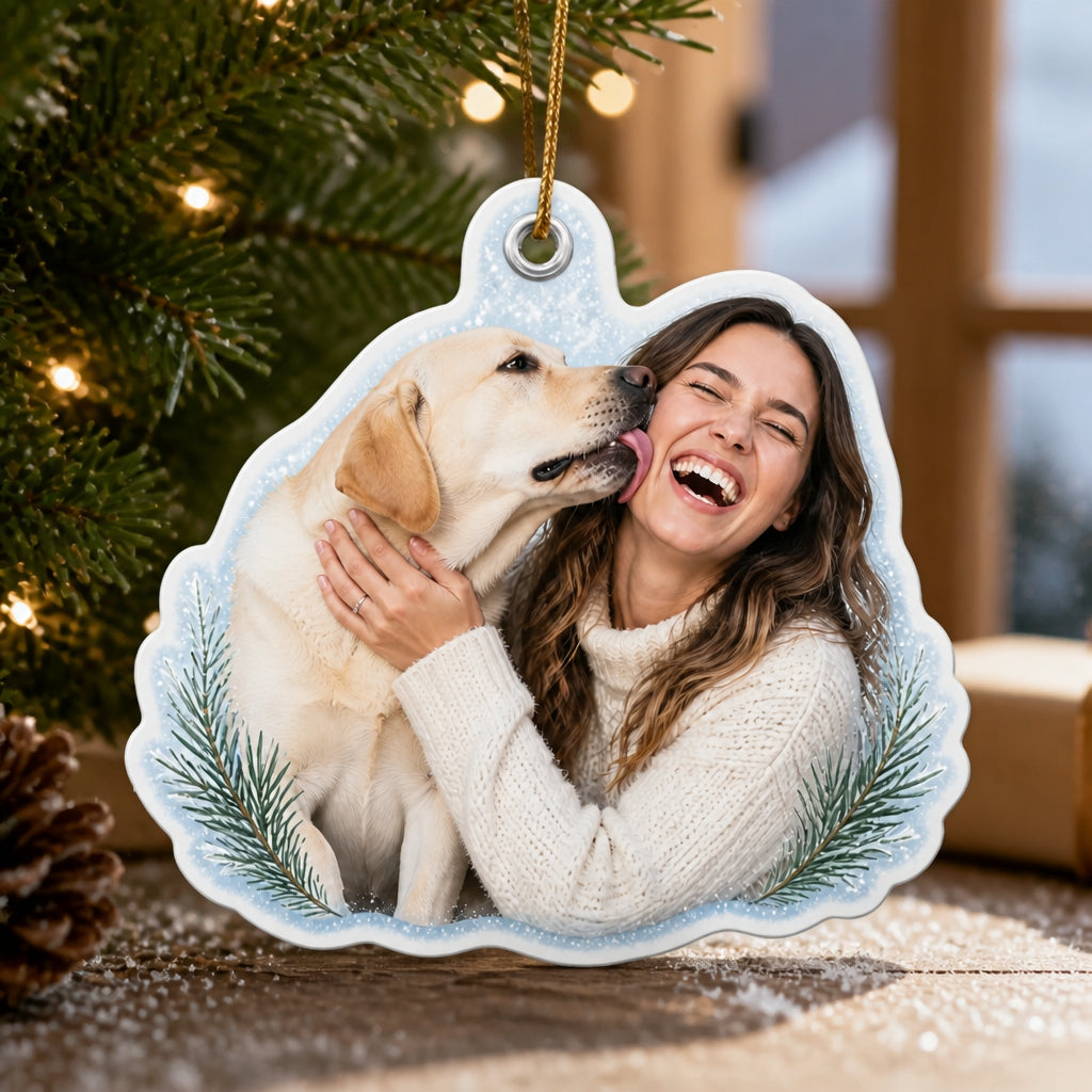 Custom Photo Cutout Ornament – Pet & Owner - Personalized Laser Cut Custom Shape Ornament 397cdcf0-ae1b-4803-9f5f-936e0d997851.jpg