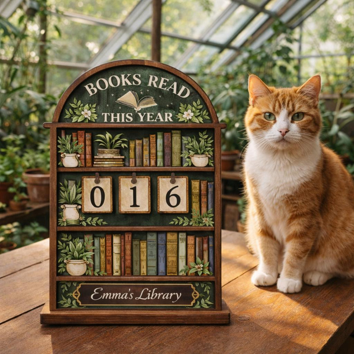 Personalized Wooden Book Tracker, Reading Counter, Library Decor 3981afb6-f42e-43fa-a0bb-4147d7335f01-3.jpg
