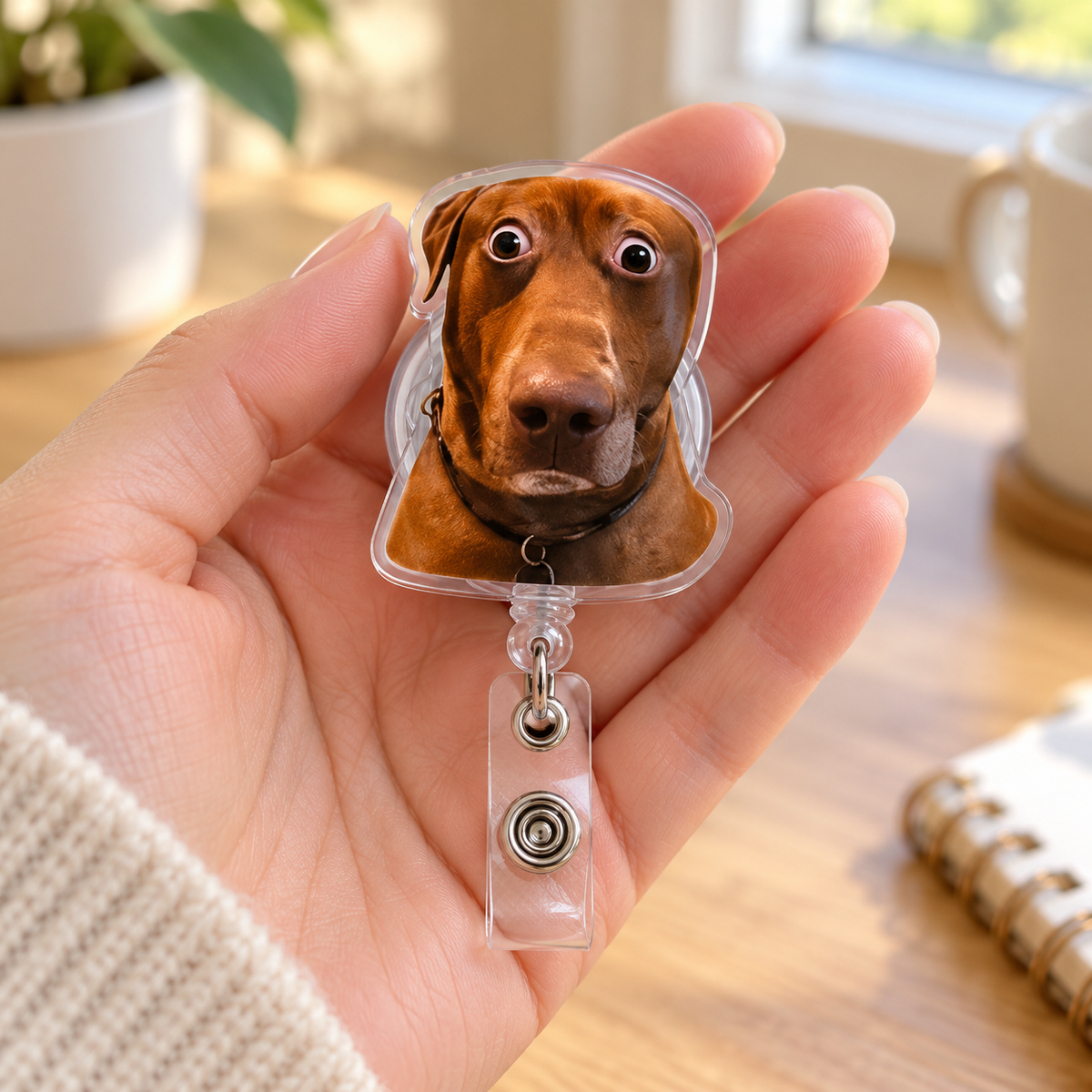 Meme Animal Badge Reel, Pet Lover Gift, Sarcastic Office Decor, Meme Nurse Badge Reel, Teacher Gifts, Coworker Gifts 39deb2b4-3f6d-41d6-b248-fb7844e7cbbb-M-c-th-acrylic-h-nh-ch-dachshund-3.png