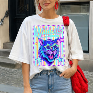 Custom Mascot Neon Striped Shirt, Preppy School Spirit Shirts, Back To School Tee, Matching Team Shirts, Game Day School Pride T-Shirt 39f45b67-7ec1-4430-8d3e-1e321b7825c0-8.jpg