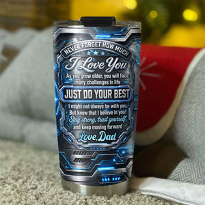 Stay Strong Trust Yourself - Personalized Custom 3D Effect Tumbler