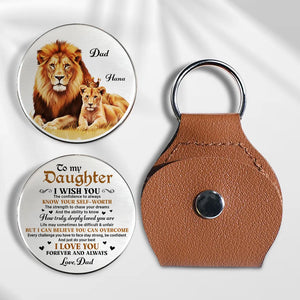 I Wish You The Confidence - Personalized Pocket Hug - Gift For Son, Daughter From Parents