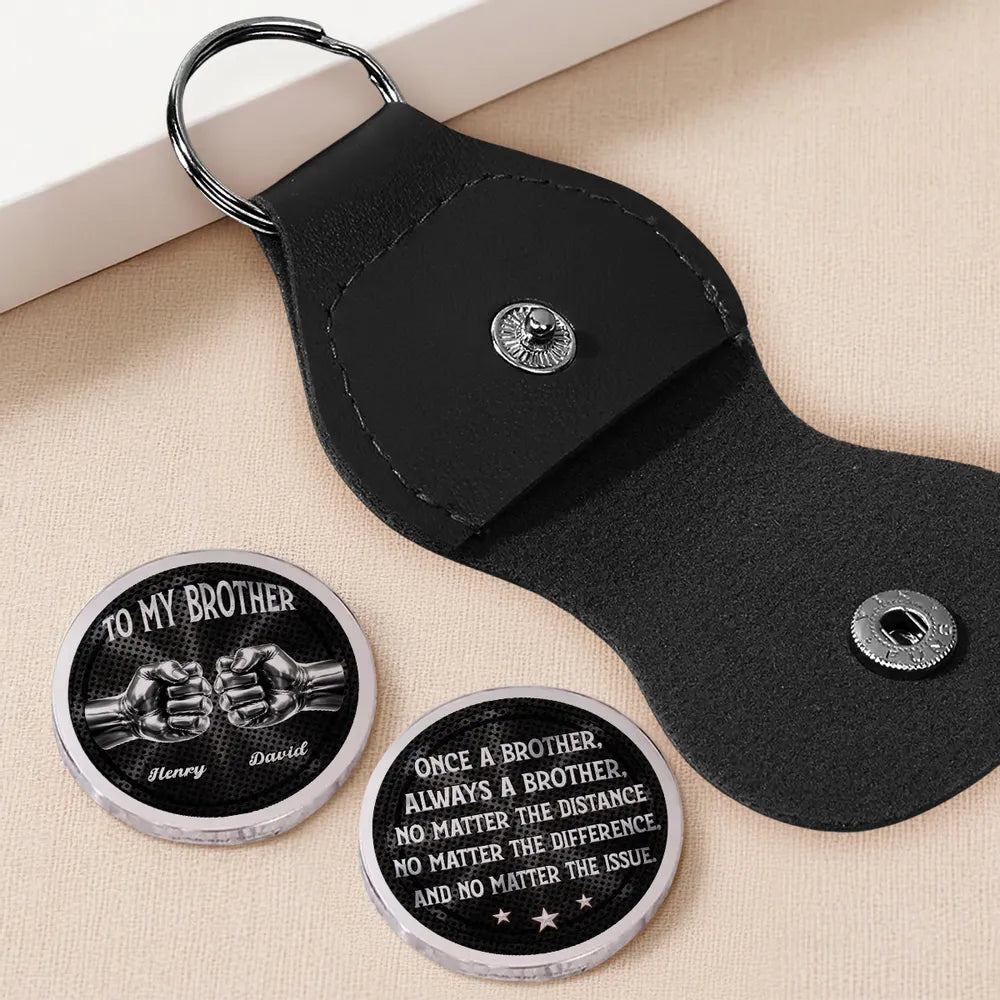 Once A Brother Always A Brother - Personalized Pocket Hug - Gift For Brother