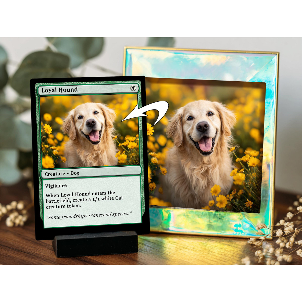 Custom Cards, Custom MTG Style Card, high quality custom cards, Father's Day gift, Gift for husband, Gamer gifts, Personalized Cards