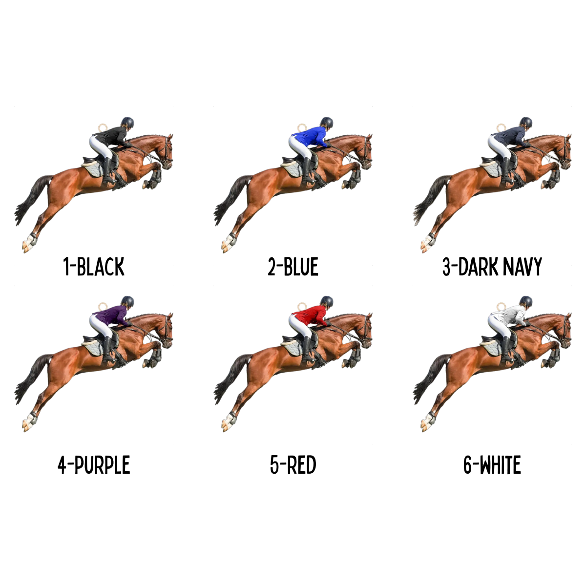 Equestrian Girl - Personalized Acrylic Ornament - Christmas Gift For Horse Lover