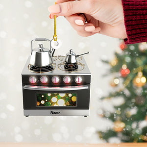 Kitchen Electric Stove Christmas Ornament, Xmas Tree Decor, Loved Kitchen Electric Stove Ornament, Christmas Ornament