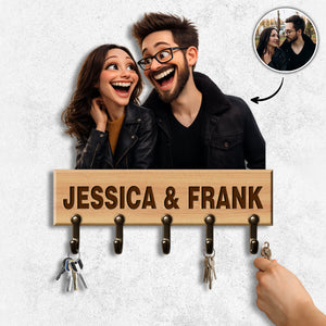 Custom Photo Caricature - Personalized Wooden Key Hanger 3_17743528-60b9-4d44-85c9-913cd219b68c.jpg