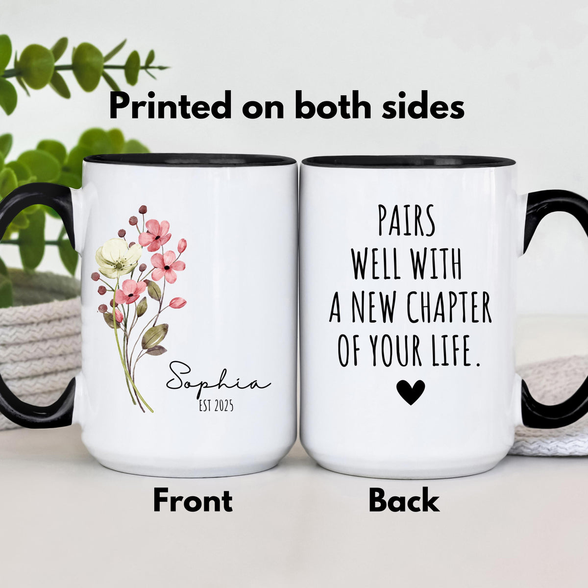 Custom Breakup gift, Divorce gift, new chapter, fresh start, warrior gifts, Motivational coffee mug, Divorce gift encouragement, for her