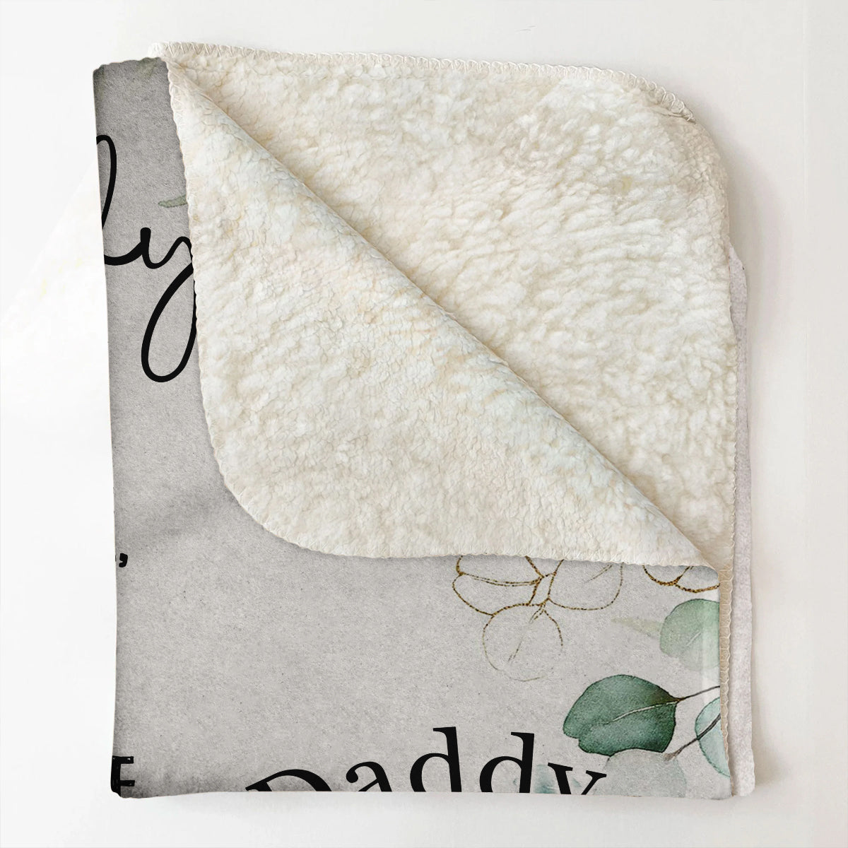 Dear Daddy, I Really Love You - Personalized Blanket - Gift For Father, Daddy, First Father's Day