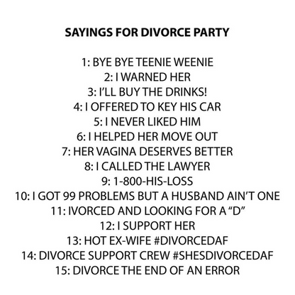 Funny Divorce Party Shirts, Matching Divorce Party Shirts, Divorced Celebration, Divorce Announcement, BreakUp T-shirts, Newly Divorced