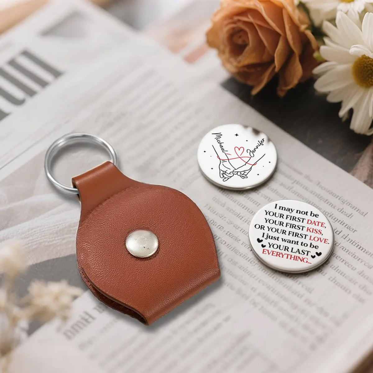 I May Not Be Your First Date - Personalized Pocket Hug