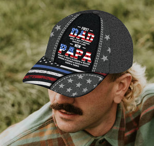 First Dad Now Papa - Personalized Custom Classic Cap 3_1cf769ff-8cb5-4d6f-81f5-21790bd7e941.jpg