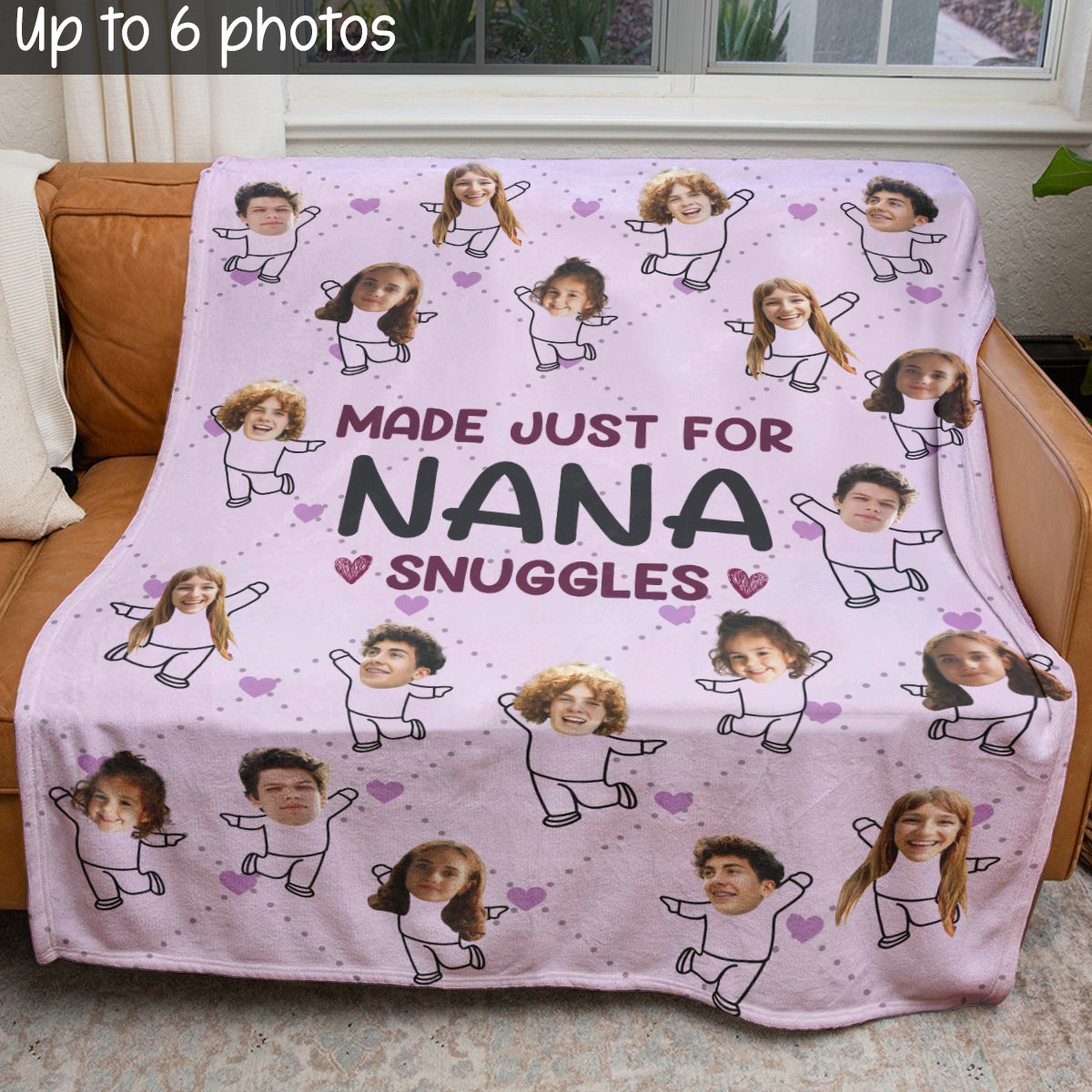 Made Just For Nana Snuggles - Personalized Blanket